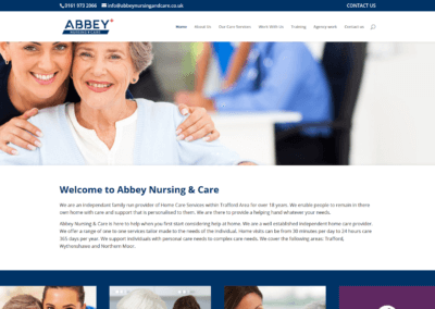 Abbey Nursing Website